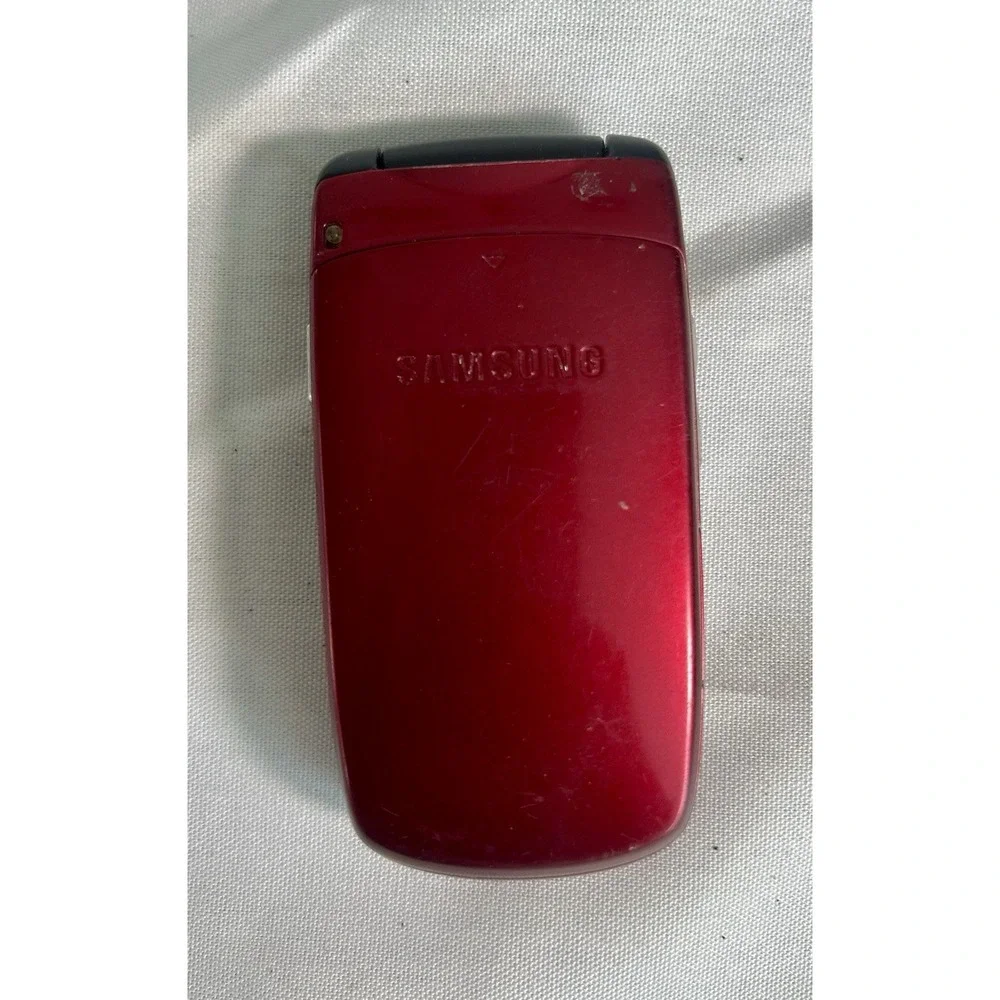 Samsung MyShot II SCH-R430 Red Clamshell Flip Phone